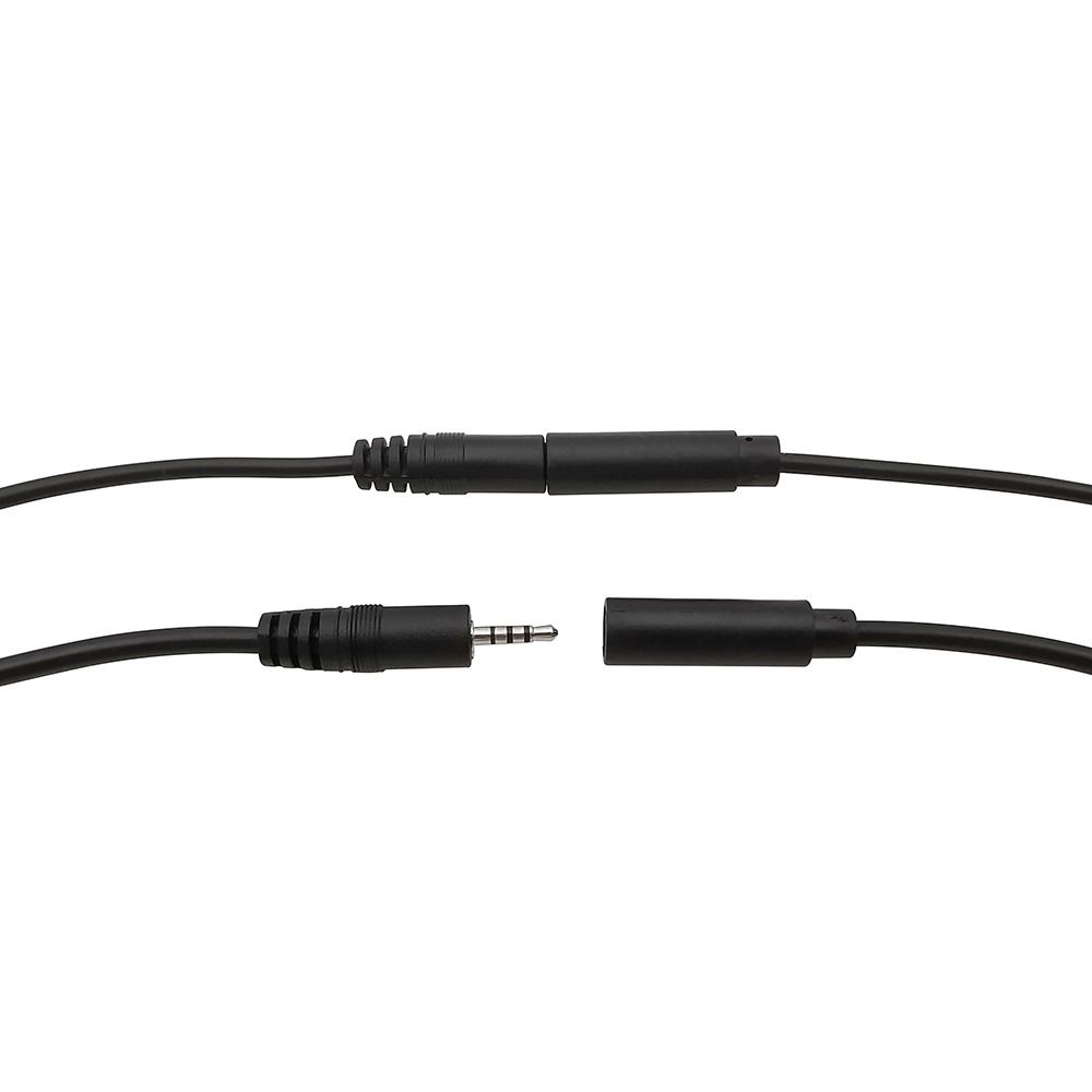 1Pcs 30cm Length Mono Stereo AUX Connector Earphone Mic Repair Cable Male Female Connector