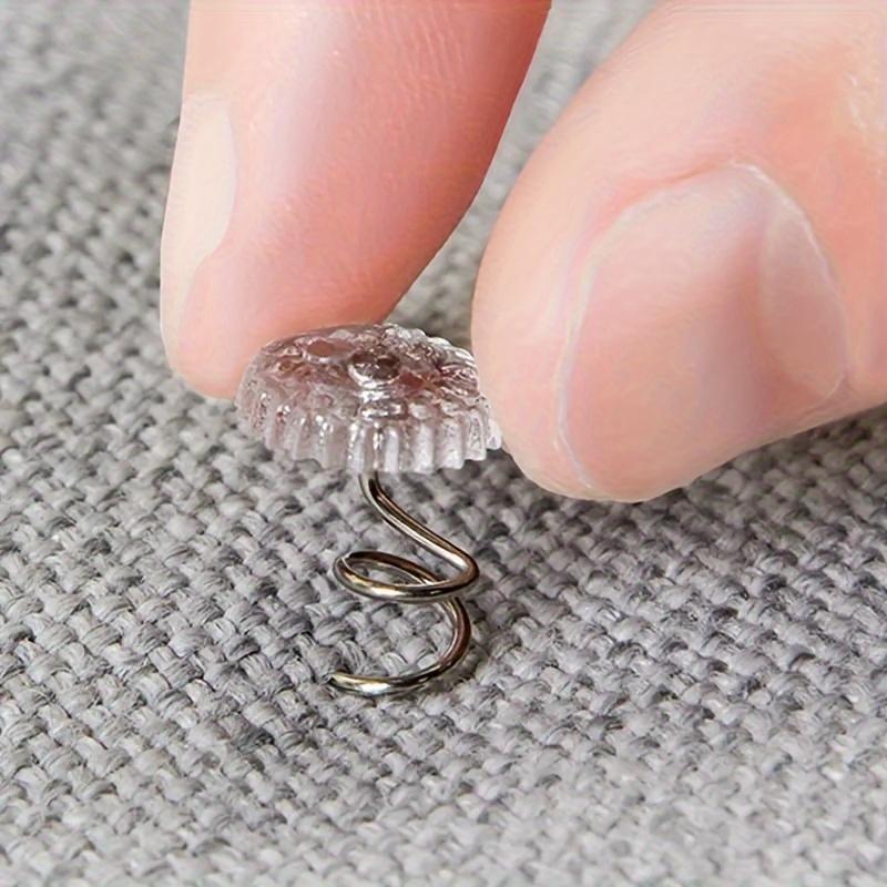 30Pcs Sheet quilt sofa cushion clip holder, transparent head, twist screw head for sofa sofa bed cover