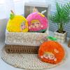 Soft Cute Vinyl Face Apple Bug Plush Backpack Pendant Peach Drink Girl Heart Doll Fruit Blind Box Gift