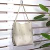Cuco Star Embroidered One-Shoulder Bag, 2553111604, Off-White (200)