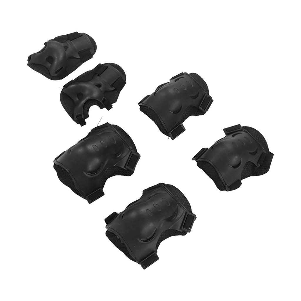 Kids Protective Gear Skateboard Pads Set Knee Elbow Pads Handguard with Carrying Mesh Bag for Roller Skates Sports