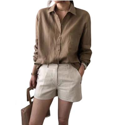 2023 Autumn New Long Sleeve Shirt Women's Loose Versatile Top