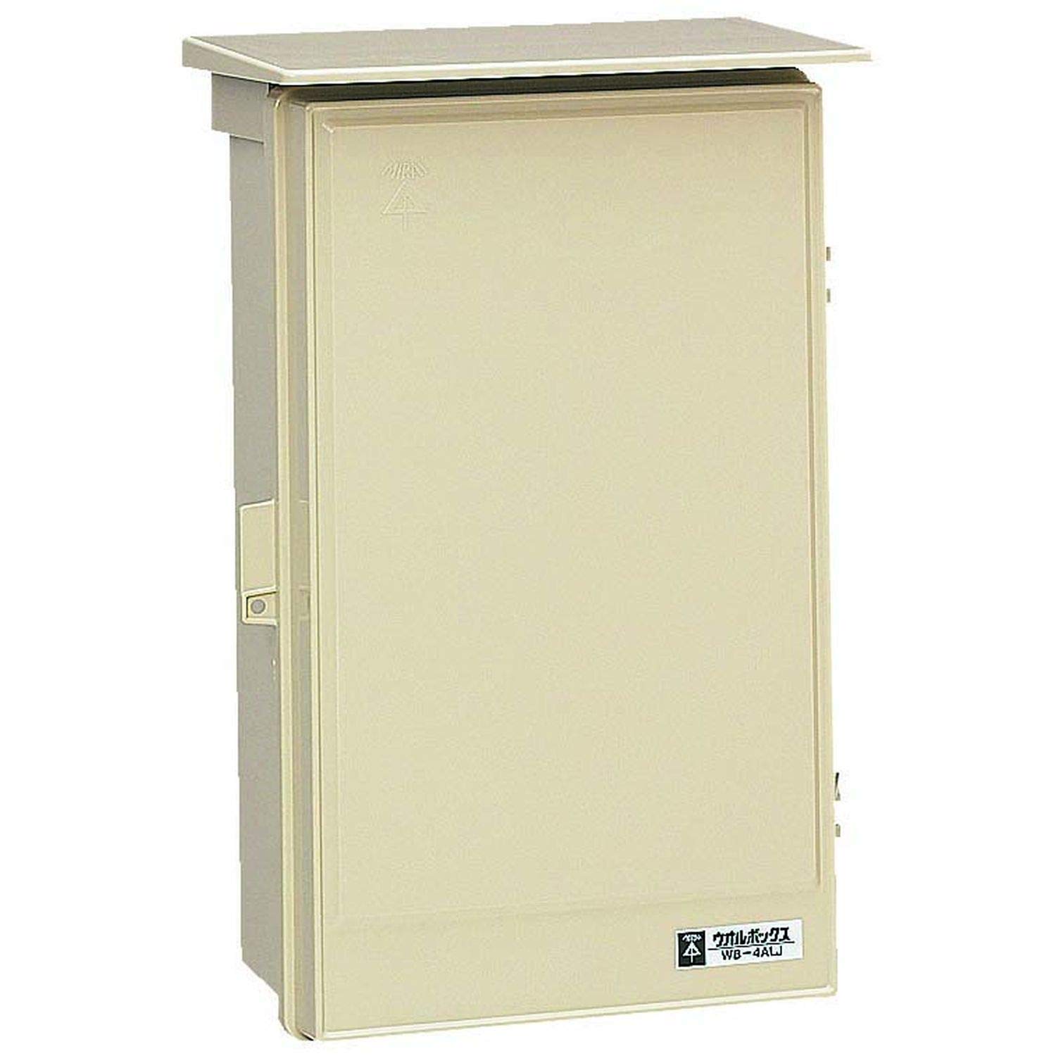 

Mirai Industry Plastic Rainproof Box, Wall Box Type A, with Roof, Vertical, 517 x 335 x 210 mm, Beige, 1 Piece, WB-4ALJ