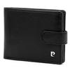 Men's Leather Wallet with Clasp by Pierre Cardin