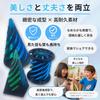 SALUDABLE Fidget Toy Pyramid Triangle Spiral Stress Relief Hand Play Toy of (Set 3)