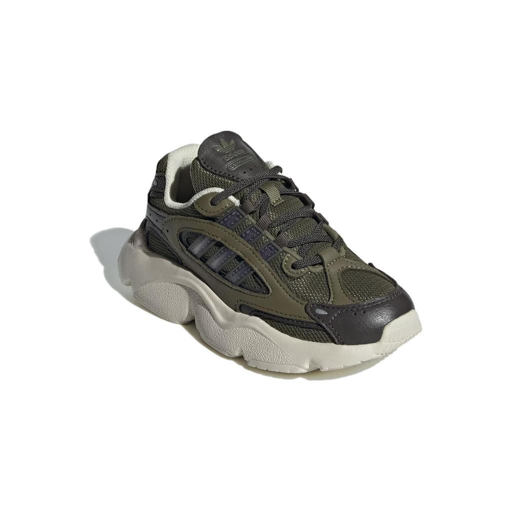 Adidas Ozmillen Elastic Lace J Focus Olive Kids Sneakers Green Shadow-Olive Aluminium IG1842