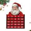 Christmas Wooden Calendars Wooden 24 Day Decor Toy Advent Countdown Calendar For Vacation Holiday Classroom Offices Desk Kids