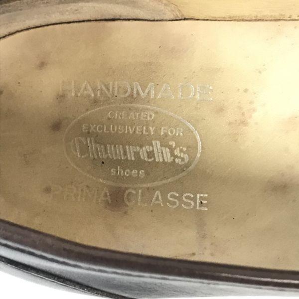 Church's Italien 90er Jahre Bit Mokassin Loafer 11.5M 28.5-29.5 Dunkelbraun Slipper(GEBRAUCHT)