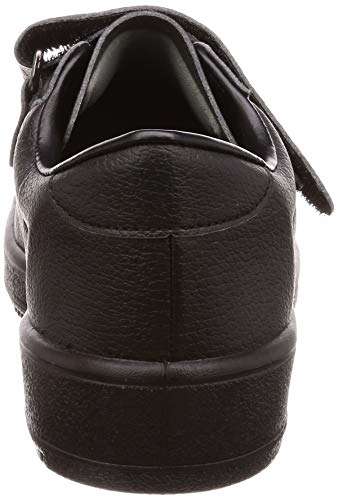 Moonstar V-Step 03 Rehabilitation Shoes for Men and Women, Single Foot Sold, Left Foot Only, Black, Size 27.0 cm, 3E