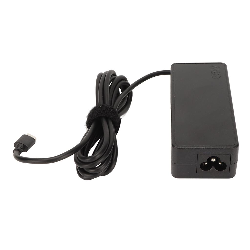 Laptop Power Adapter 20V 3.25A 65W Type C Multilayer Protection USB C Power Adapter for T480 T480s T580 X280 100‑240V