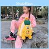 Adorable Pineapple Turtle Plush Backpack For Girls Cute Childrens Daycare Bag