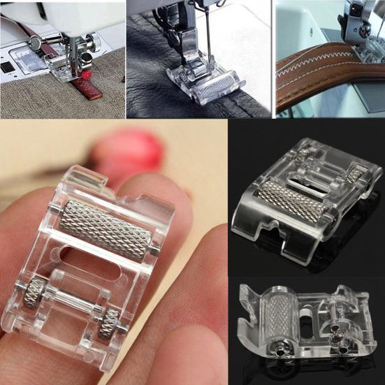 Low Shank Roller Presser Foot for Singer Brother Janome Home Sewing
