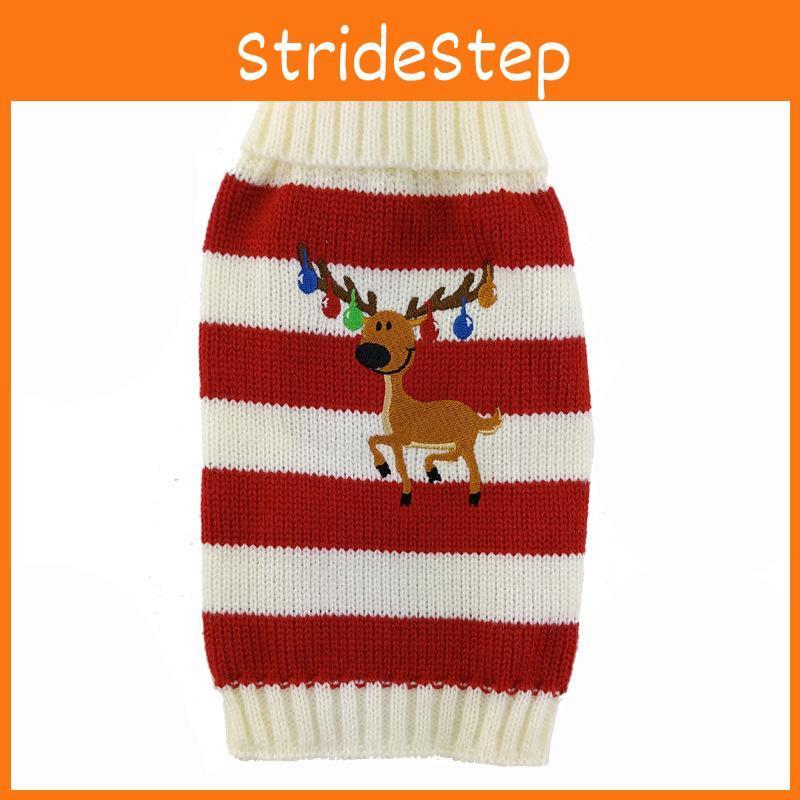 Pet Jumper With Wool Knit For Small Dogs During Christmas And New Year Celebrations