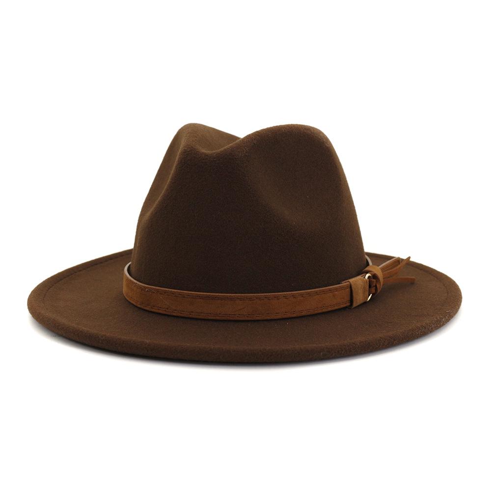 New Arrive Custom Trilby Retro Large Brim Felt Fedora Hats