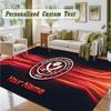 Crystal Velvet Square Rug Custom NameSheffield United FC Pattern Non Slip Home Floor Decor Rug