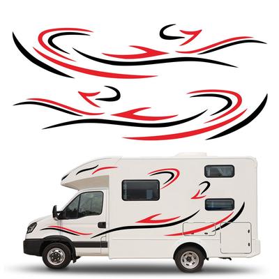 Autocolant pentru caroserie auto auto-adeziv lateral pentru camion, decalcomanii, montare pentru rulotă rulotă RV