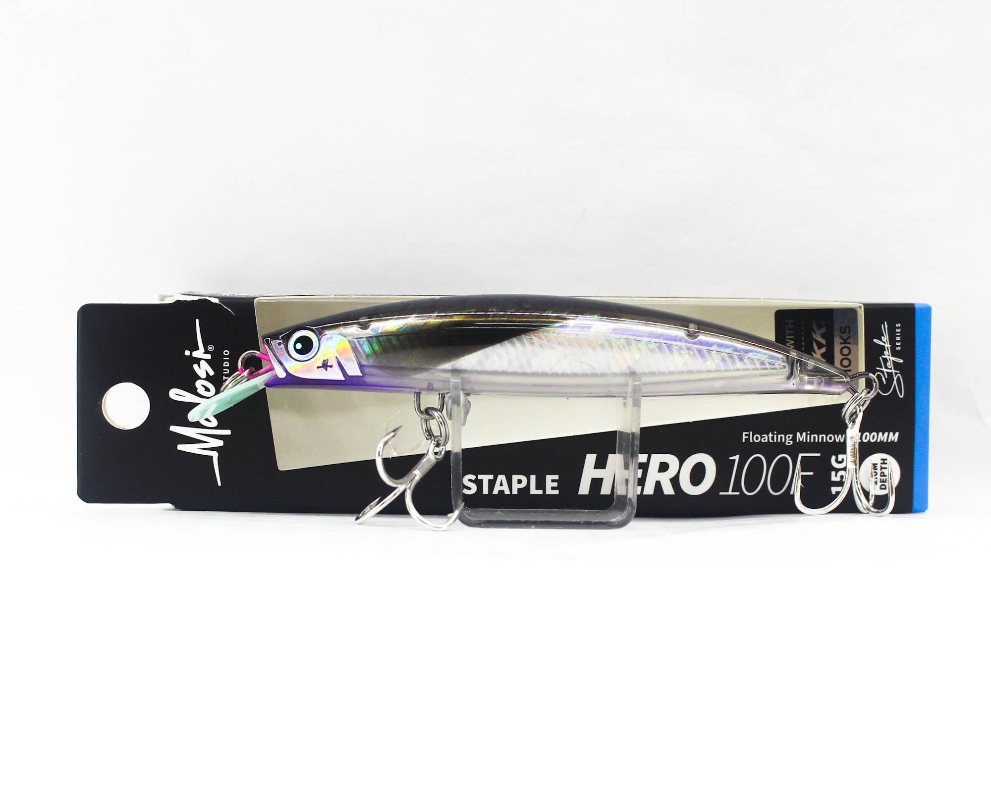 Malosi SHE100F-WY Staple Hero 100F Плавающий воблер Wooky (3017)