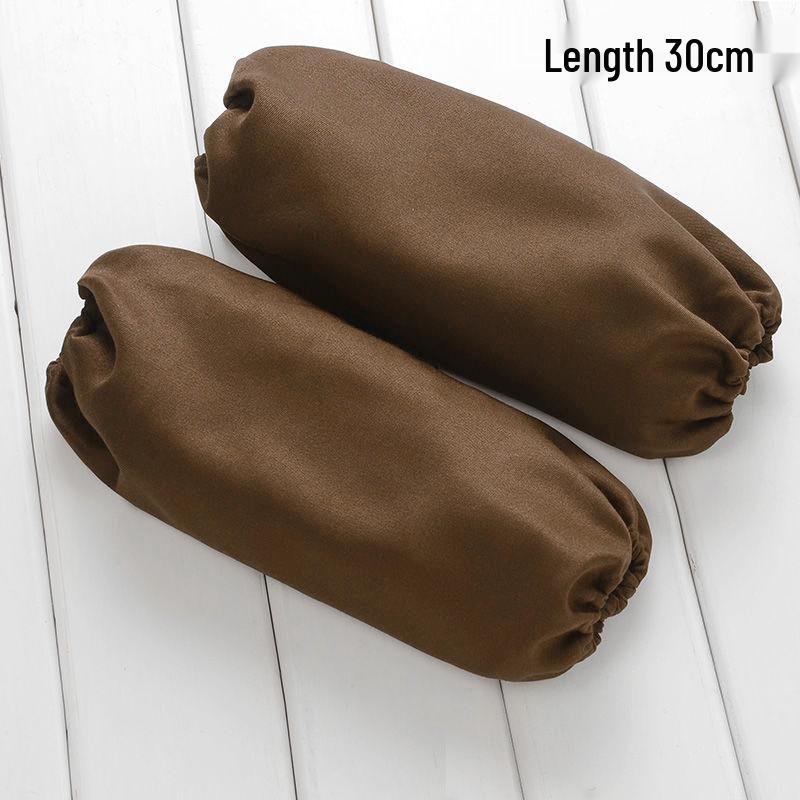 Waterproof Oil-proof PU Leather Arm Guards for Kitchen & Catering