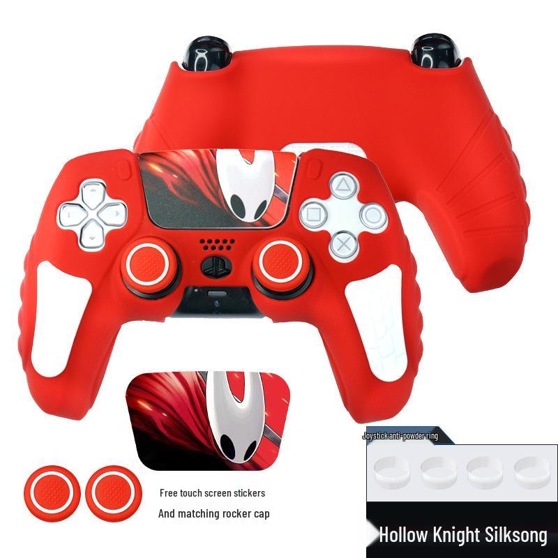 PS5 Silicone Non-Slip Sweat-Proof Controller Protective Cover for PlayStation 5