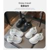 Kids Breathable Mesh Running Shoes With Rotating Buckle Lightweight Comfortable School Daily Wear