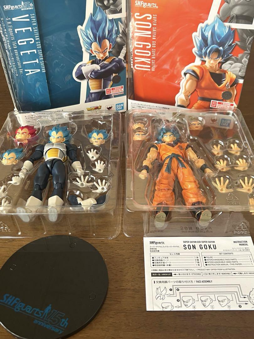 

[USED] S.H.Figuarts Goku & Vegeta (15th ver.) Price Reduced!