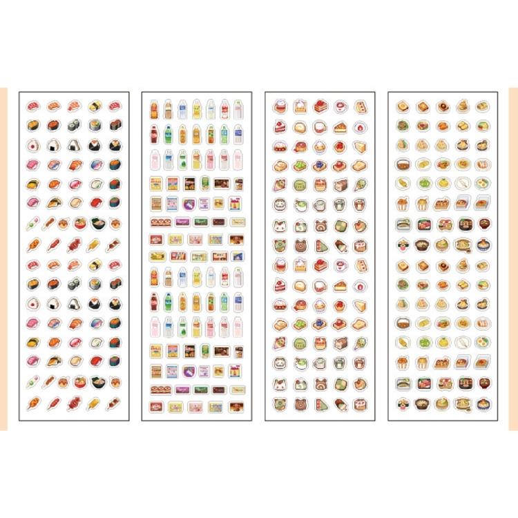 Decorative Sticker DIY Craft Sticker Waterproof Featuring Pixels Art for Artistic Notebooks and Nail Designs Easy Apply