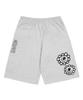 GRAVER [Unisex] Sunflower Drawing Bermuda Training Shorts_Gray