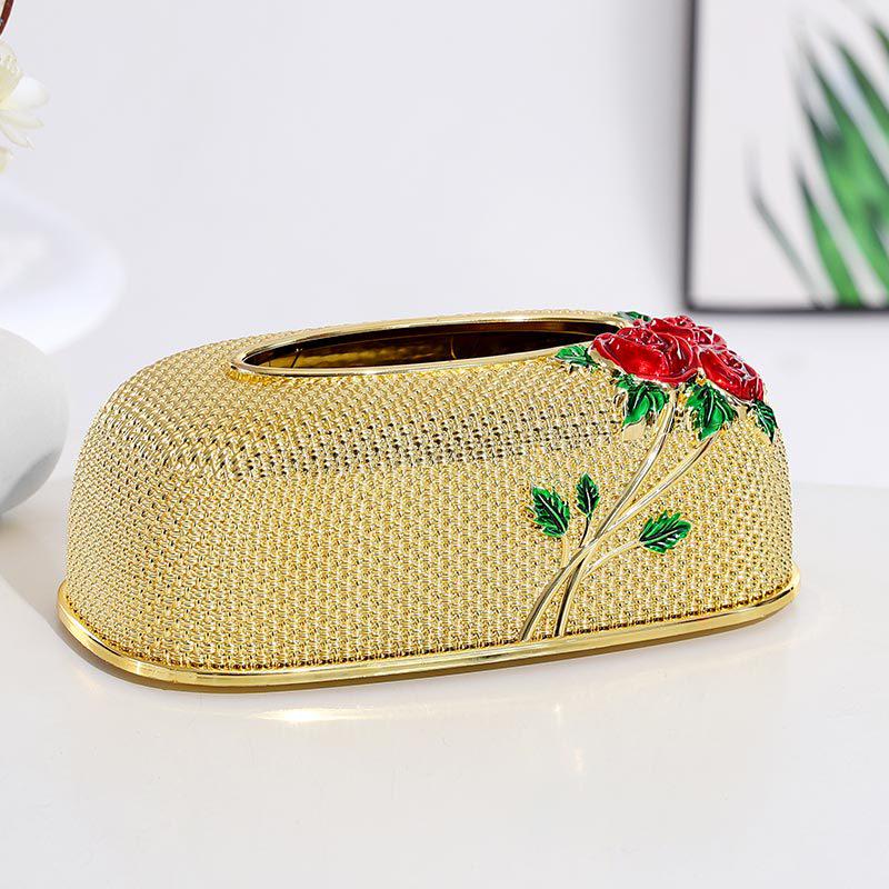 High-End Acrylic Waterproof Tissue Box for Living Room, Office, or Dining Table