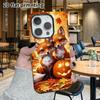 Phone Case: 2D Flat Design Suitable for iPhone 18 17 16 15 14 13 Pro Film Protective Case, Couple Style, Double Little Foxes, Christmas and Halloween