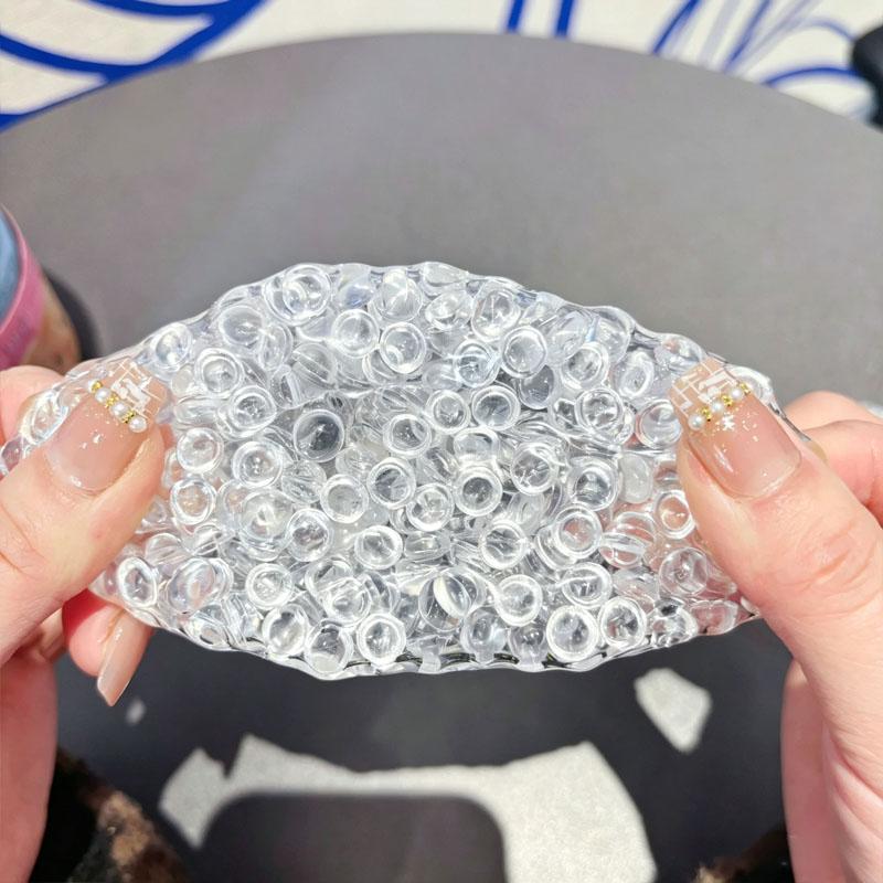 Squishy Balls Ice Beads Squeeze Stress Relief Fidget Toys Kids & Adults Sensory ADHD Relieve Anxiety Calming Down Improve Focus