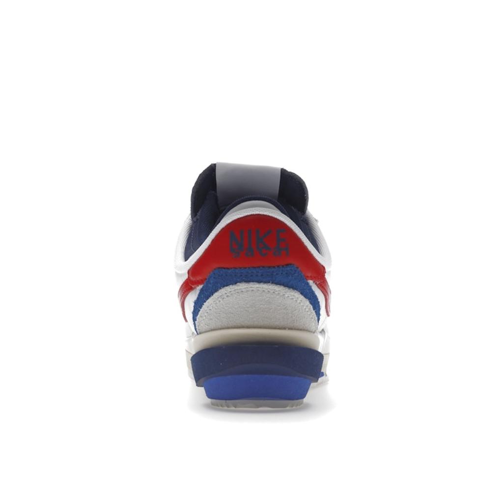 Nike Sacai X Zoom Cortez SP OG Unisex Sneakers White Varsity-Red Varsity-Royal DQ0581-100