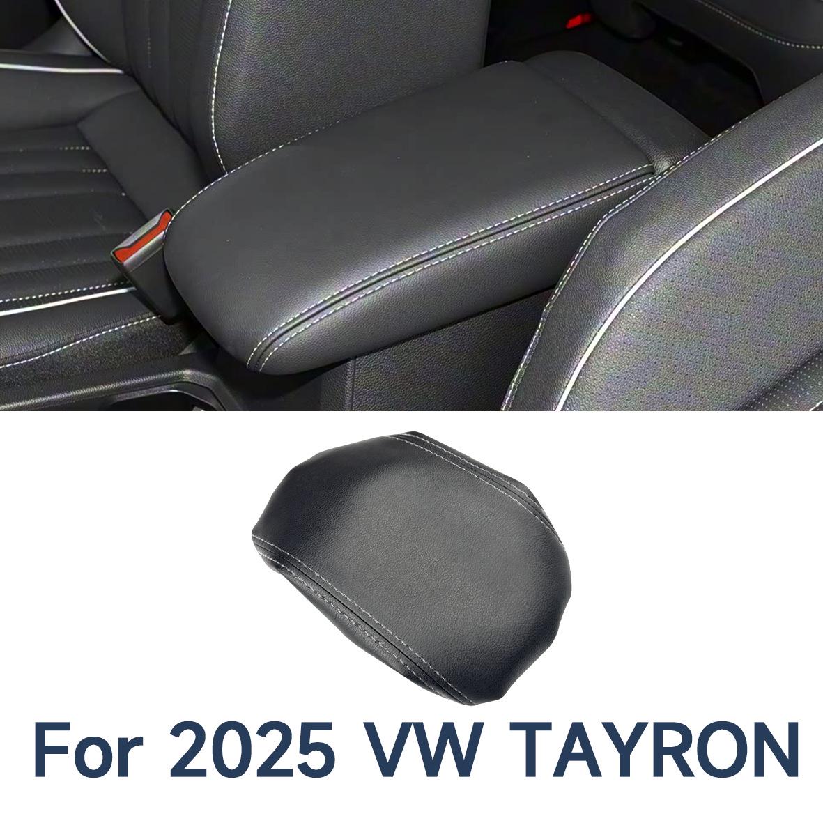 Volkswagen Tayron L (2019-2025) Suede Leather Armrest Box Cover Replacement 2019-2025 TAYRON L No-Disassembly Type #649020