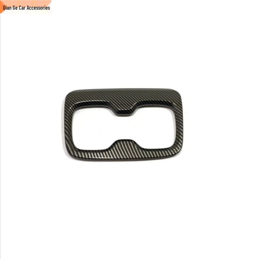 Nio 24 Model L60 Carbon Fiber Grain Interior Accessories: Gear Shift Frame, Lift Switch, Steering Wheel.