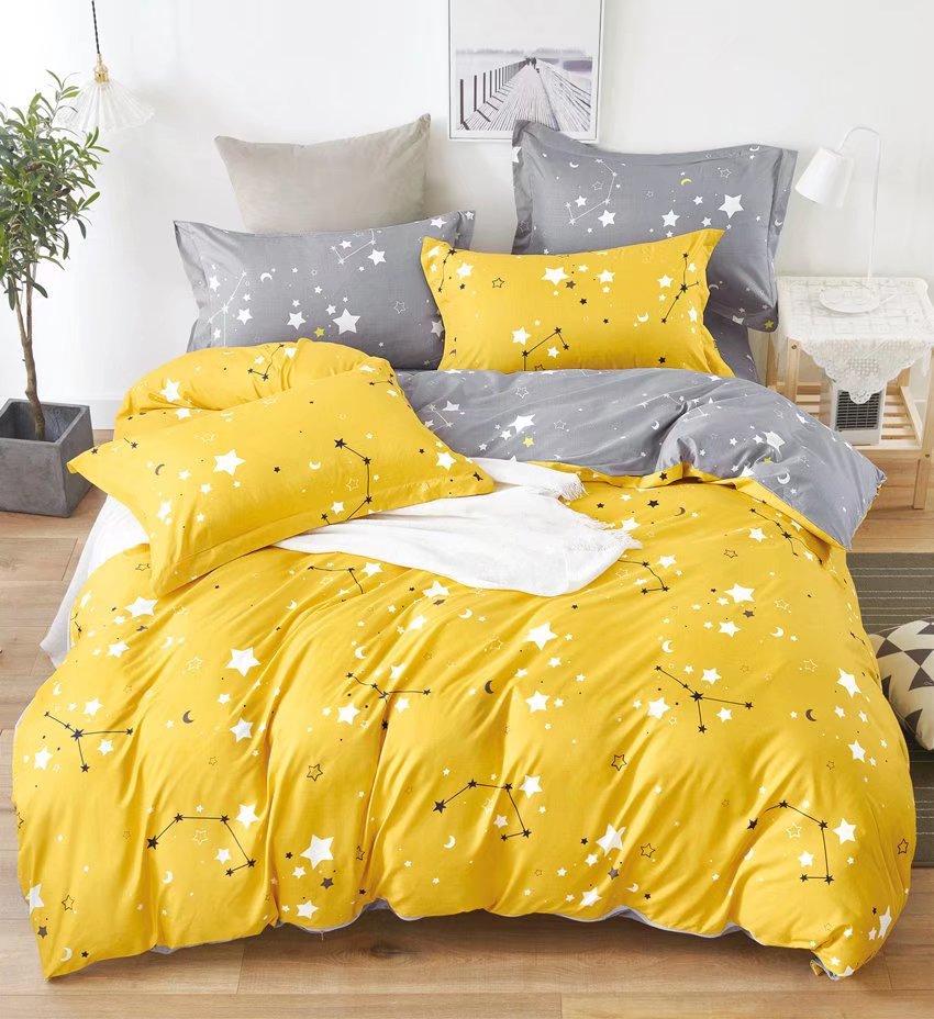 Traditional Printed Pillowcase Quilt Cover Two Or Three-Piece Set Is Available