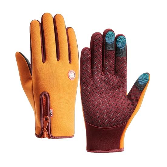 Thermal Touchscreen Gloves Waterproof Winter Cycling Gloves Warm Windproof Gloves with Anti-Slip Palms for Women Men Driving Hiking Skating