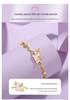 Tichia Rainbow Unicorn Bracelet: S925 Silver, Enamel, Heart Design for Women
