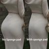Women's Butt Liner Shaping Briefs Detachable Sponge Pad Buttocks Pants