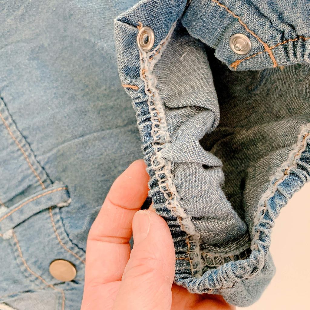 Citron Romper Denim Hat Set Baby Clothes Girls Boys Unisex Spring Summer Autumn Winter Baby Shower Present Cute Stylish Birthday 60cm 70cm 80cm 90cm