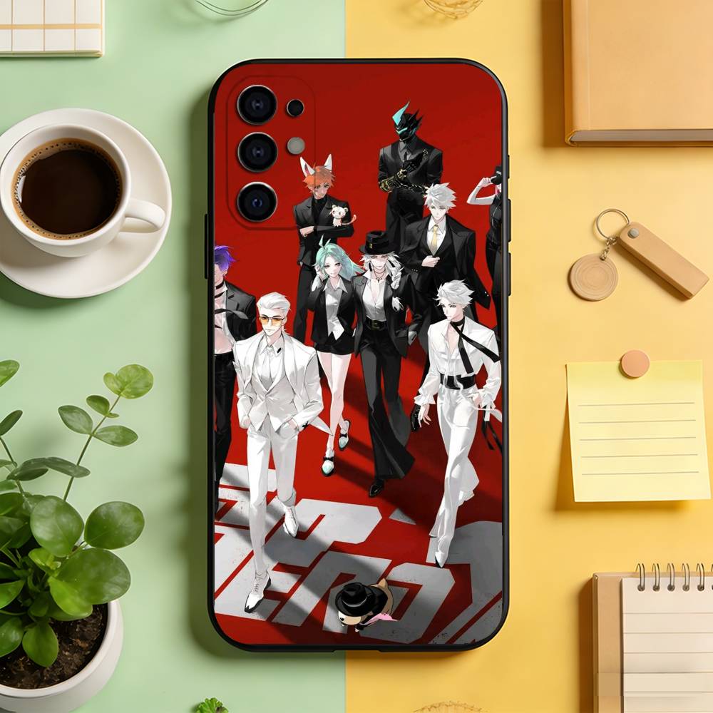

Retro Anime Guy In White Suit Phone Case For Samsung S25,S24,S21,S22,S23,S30,Ultra,S20,Plus,Fe,Lite,Note,10,Black Cover Samsung S21lite
