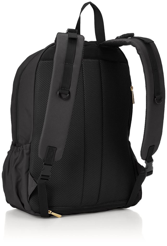 Backpack Unisex Childcare Bag Equipped with Antibacterial Pocket Lightweight Large Capacity 21L B4 Storage 11156 Black H45 X W34 X D16cm [Private