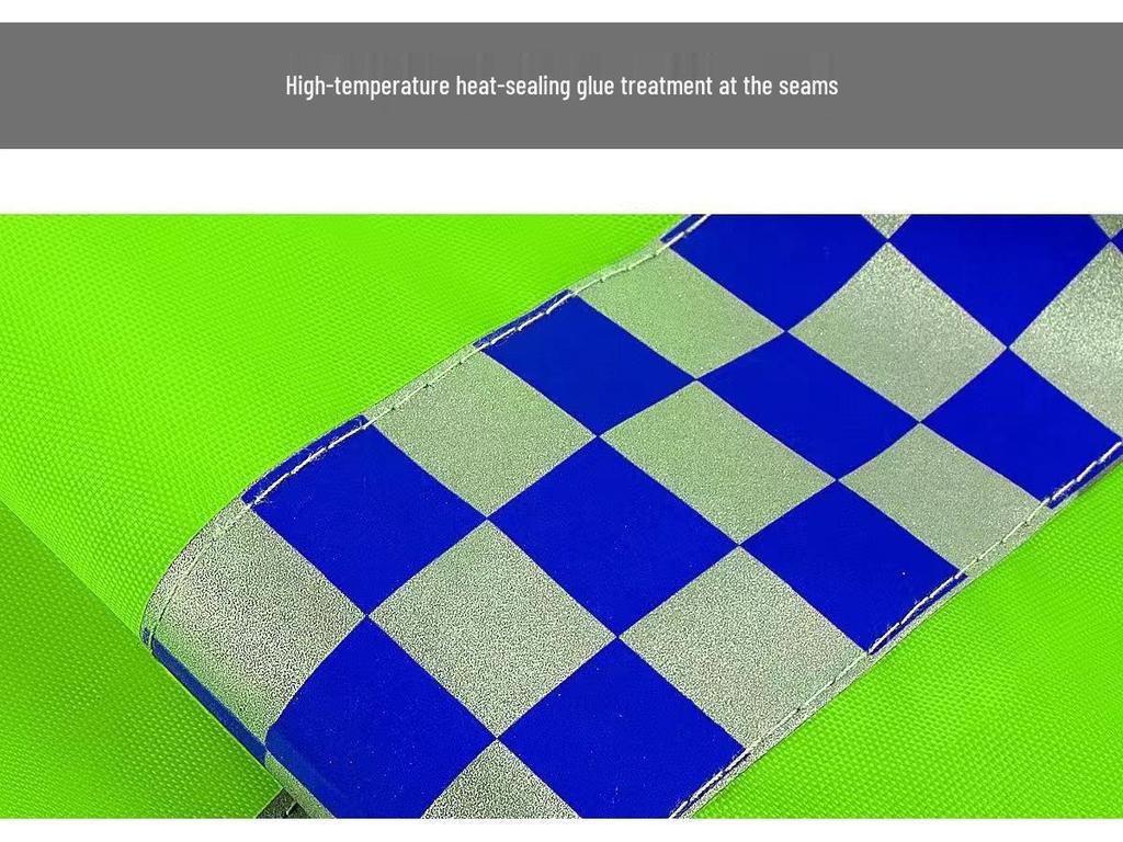 Duty Reflective Raincoat & Pants Set for Traffic and Sanitation Patrol