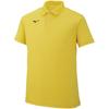 Training Wear Polo 32MA9670 Cyber Size 3XL To Japanese Size N-XT Shirt, Sweat-wicking, Quick-drying, Yellow, Japan, (Equivalent 4L)