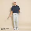 Callaway Short Sleeve Polo Shirt Moisture Quick UV Golf C24134110 Men's (Stripe Pattern, Wicking, Drying, Protection) / / 1120_Navy