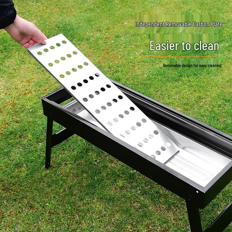Tragbarer Klapp-Holzkohle-Grill