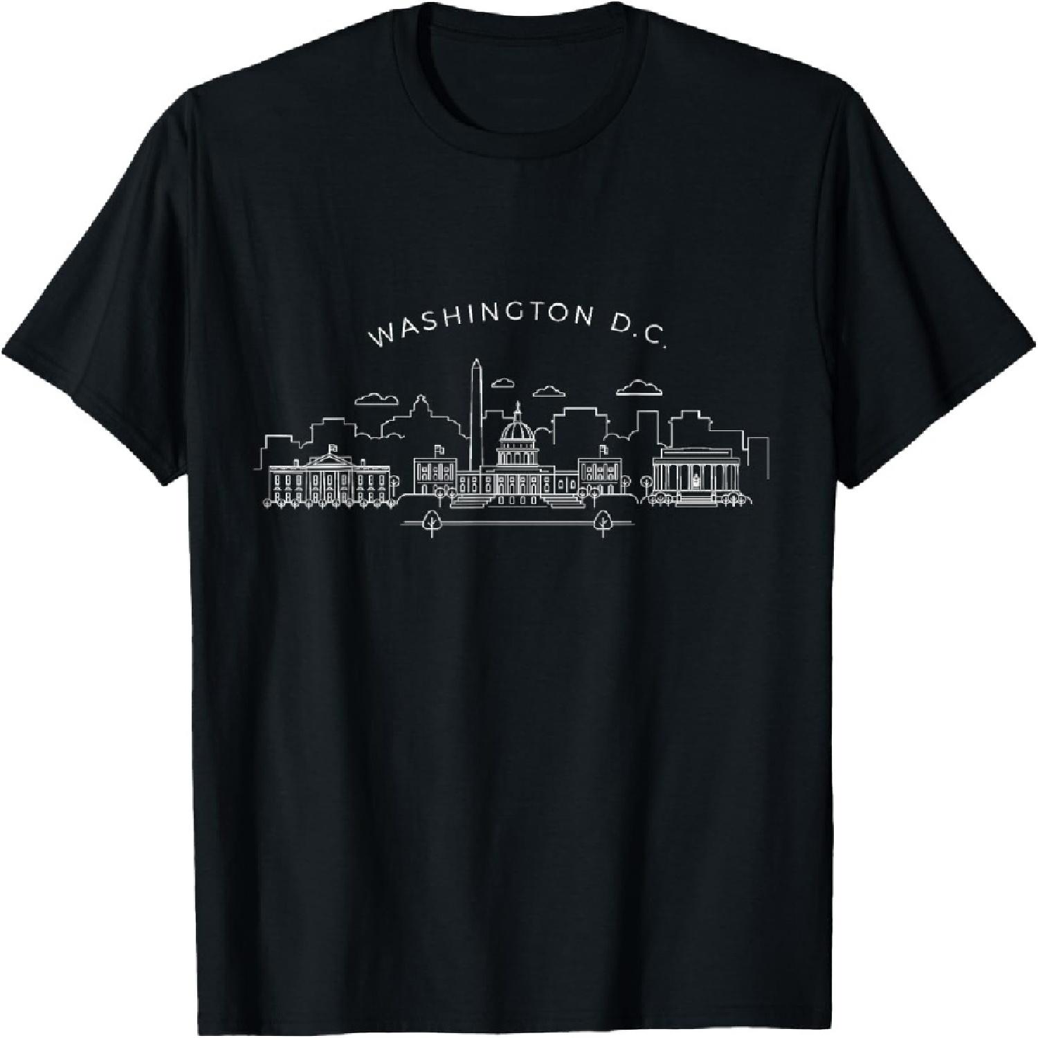 Washington D.C. Skyline Vintage Washington D.C XXXXXL разноцветный