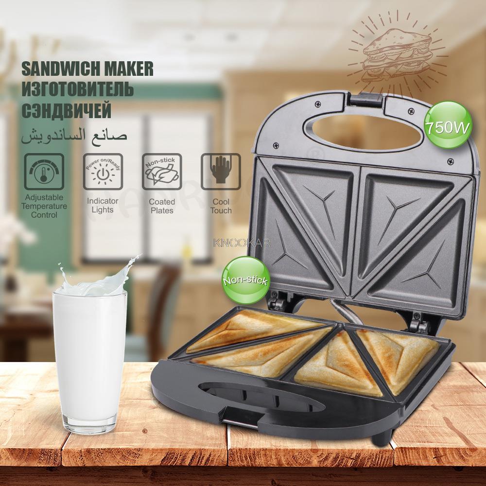 Sandwich Machine Breakfast Machine Household Multifunctional Light Food Machine Automatic Double Heating Mini Bread Machine