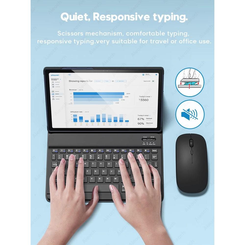 Huawei Leather Case with Touchpad Keyboard Mouse  For Huawei  M5 Pro 10.8 CMR-AL19 CMR-W19
