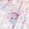 Creative Coated Paper Tag Material Film Cutting Tape Cute Graffiti Hand Account Decorative Tape Cartoon Waterproof Stickers
