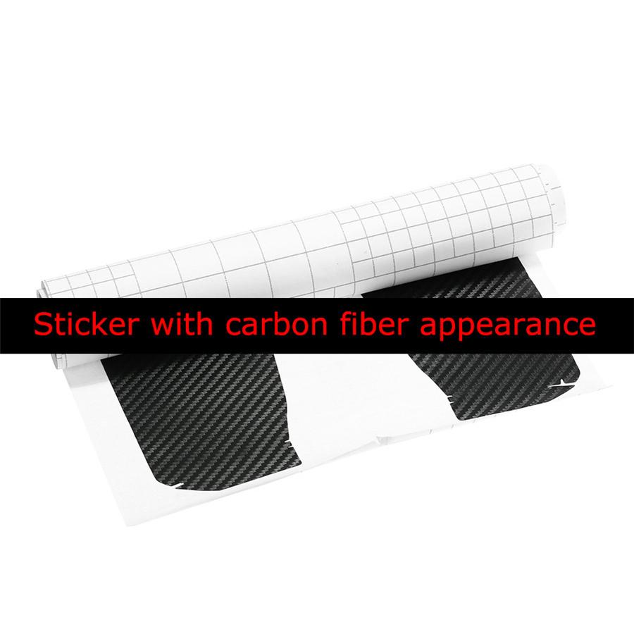 Carbon fiber center console trim for tesla model 3 y 2017-2021