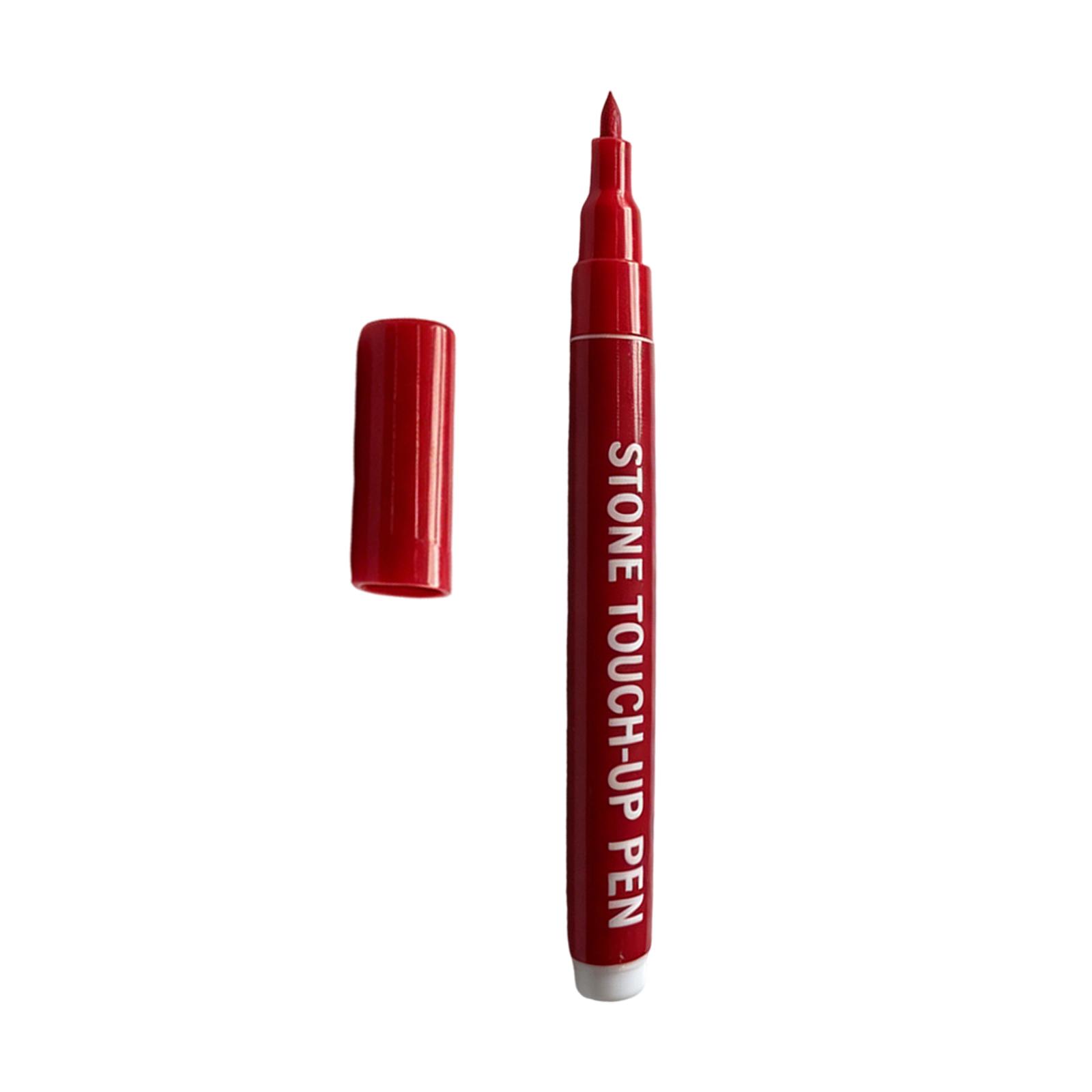 Up Pen Fine Applicator for Repairing Minor Chips Scratches on Countertops Tiles Surfaces Home Use One Size красный